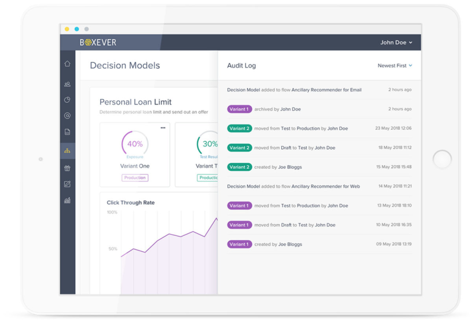 screenshot of Sitecore CDP